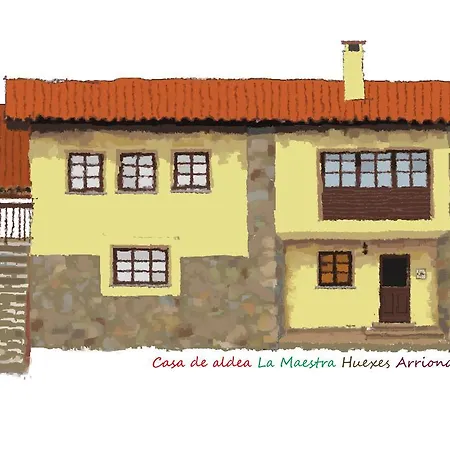 Апартаменты Casa De Aldea Y La Maestra Арриондас